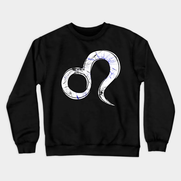 New Leo Symbol Crewneck Sweatshirt by INDONESIA68